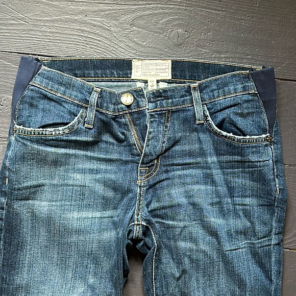 Hatch for Current Elliott maternity jeans size 26” 0 stretch under belly ankle - Picture 1 of 6